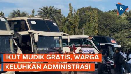 Warga Senang Ikut Mudik Gratis Dari Monas, Tapi Keluhkan Alur Registrasi Akhir