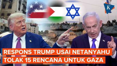 Trump Ungkap Hubungannya dengan Netanyahu Usai Tolak Rencana Untuk Gaza
