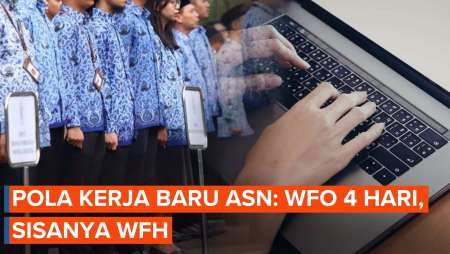 Pola Kerja ASN Dirombak, Wajib WFO 4 Hari, Sisanya WFH