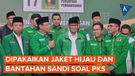 Sederet Momen Peresmian Sandiaga Uno Jadi Kader PPP