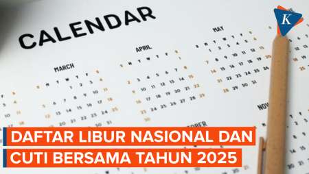 Daftar Tanggal Merah dan Cuti Bersama 2025 yang Ditetapkan Pemerintah