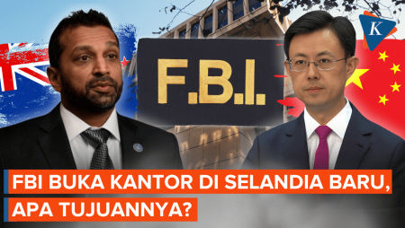 Lawan Pengaruh China, FBI Buka Kantor di Selandia Baru