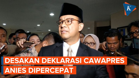 Elektabilitas Anies Makin Turun, Demokrat Desak Deklarasi Cawapres Juni Ini