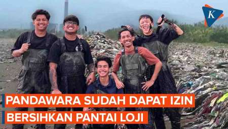 Sempat Ditolak Kades,Pandawara Group Sudah Dapat Izin Bikin Aksi Bersih di Pantai Loji