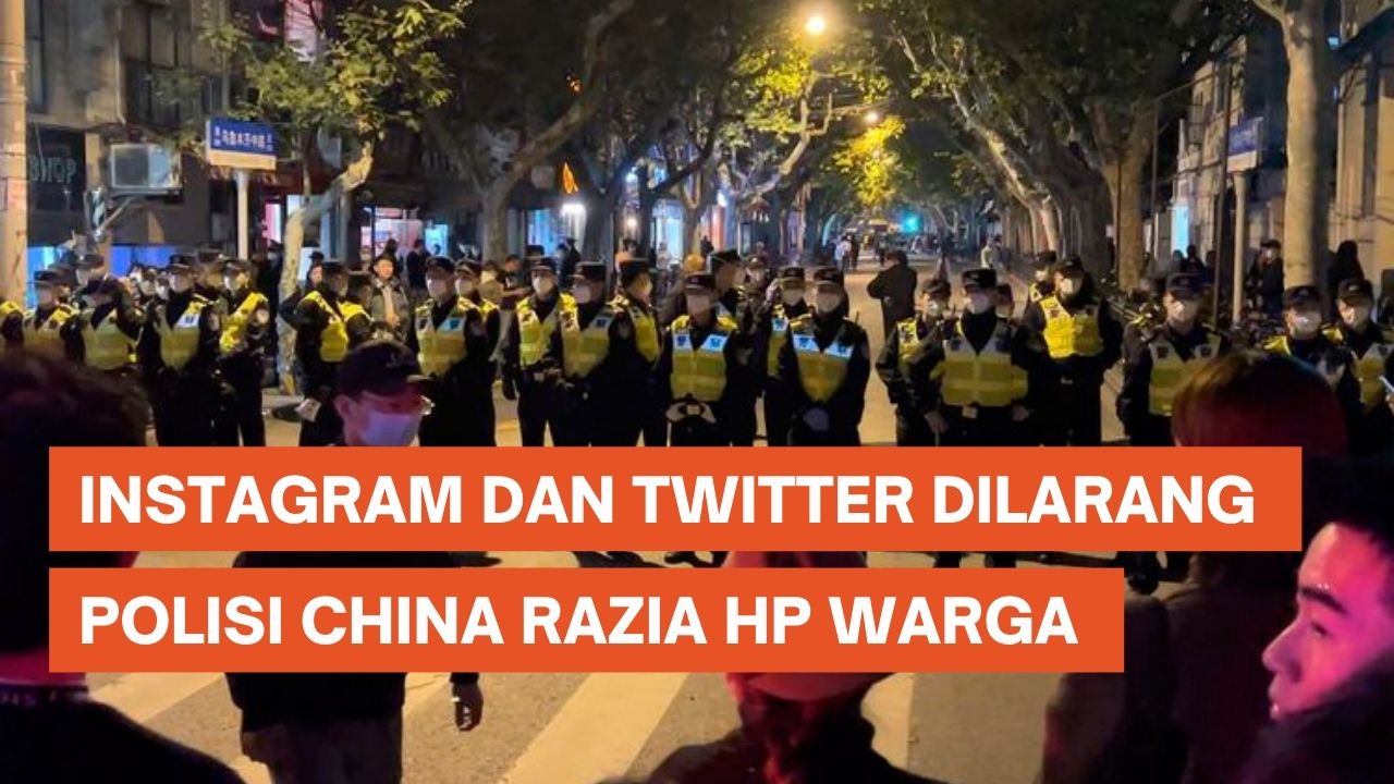 Polisi China Razia Aplikasi Twitter, Instagram, dkk di Ponsel Warga