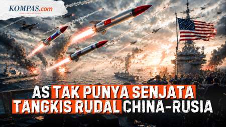 AS "Dicekik" Trio China-Rusia-Iran: Tak Punya Penangkal Rudal Hipersonik, Amunisi Di Titik Kritis