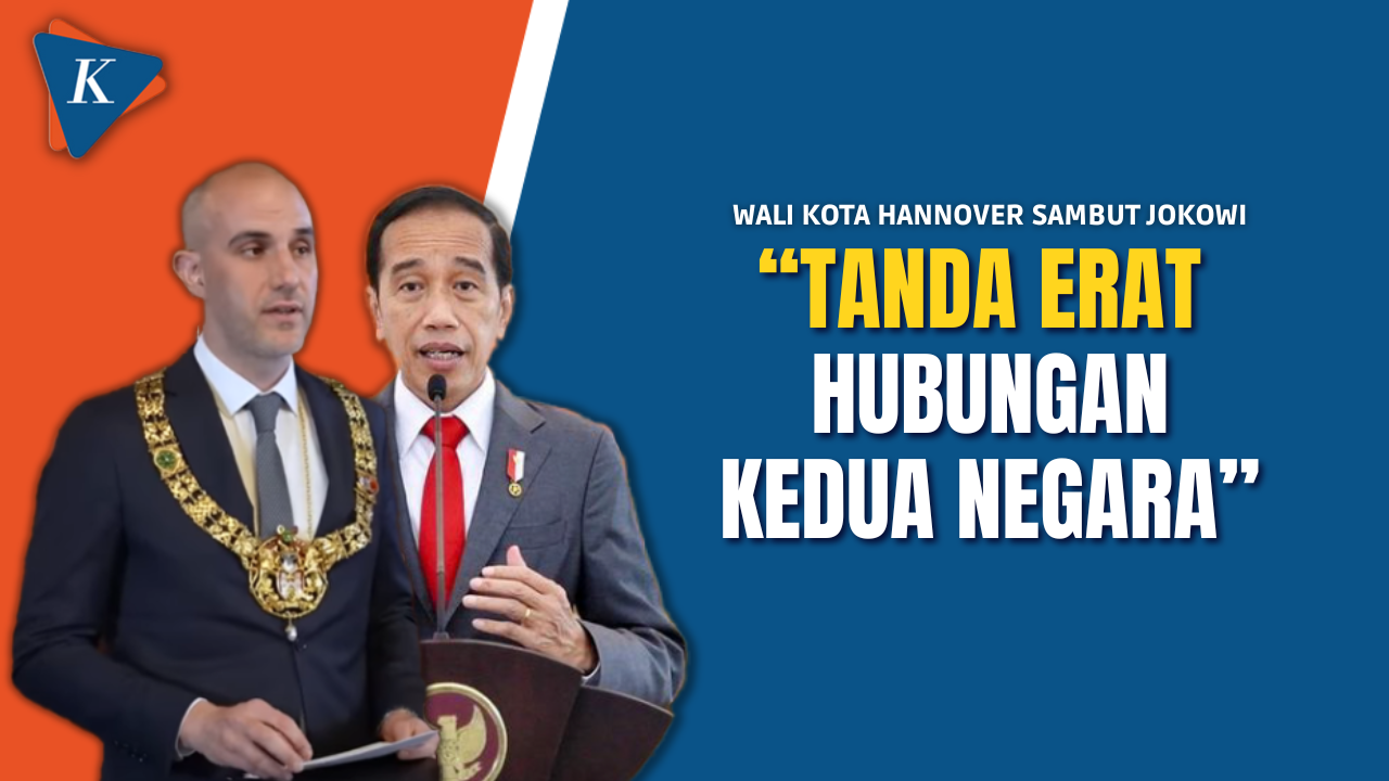 Begini Sambutan Wali Kota Hannover Saat Sambut Kedatangan Presiden Jokowi