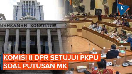 Komisi II DPR Setujui PKPU soal Putusan MK Terkait Batas Usia Capres