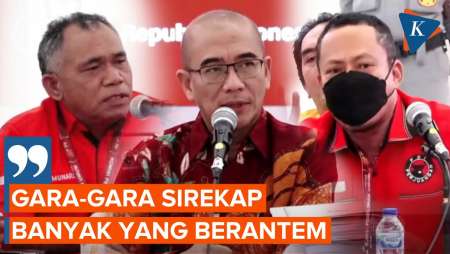 Momen Saksi PDI-P Cecar Ketua KPU, Bilang Sirekap Sebabkan Caleg Berantem