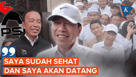 Siap Keliling Daerah Bersama PSI Dan Projo, Jokowi: Saya Sudah Sehat