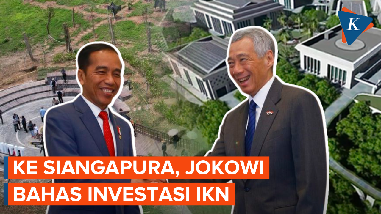 Jokowi Bertemu PM Singapura Bahas Investasi IKN