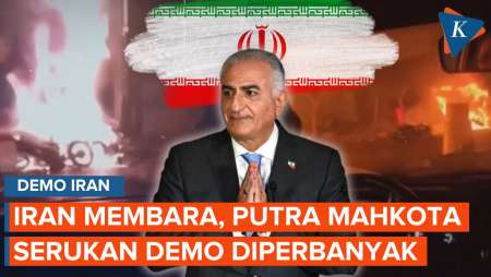 Serukan Demo Iran Jangan Kendur, Reza Pahlavi: Jaga Demonstrasi Ini