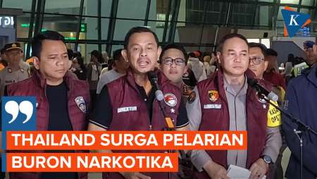 Pengendali Clandestine Lab Ditangkap di Thailand, Polri: Di Sana Surga Pelarian Buron Narkotika