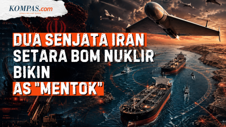 Kartu Iran "Sekuat" Nuklir, Drone-Rudal Kandaskan Upaya AS Tanpa Kemenangan