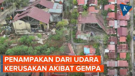 Penampakan Udara Dampak Kerusakan Gempa Bengkulu