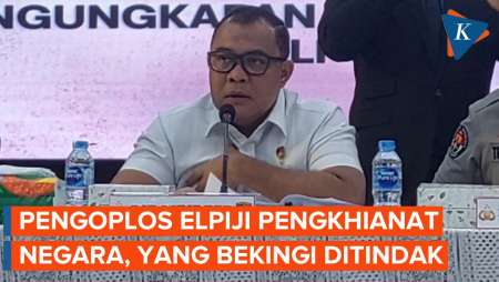 Polisi Sebut Pengoplos LPG Pengkhianat Negara, Bekingannya Akan Ditindak