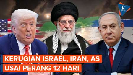 Perang Berkobar 12 Hari, Berapa Kerugian Israel, Iran, dan AS?