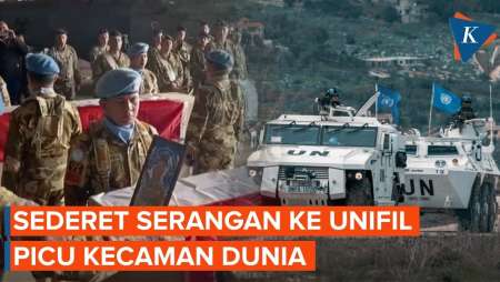 Serangkaian Serangan Ke Pasukan UNIFIL Picu Kecaman Internasional