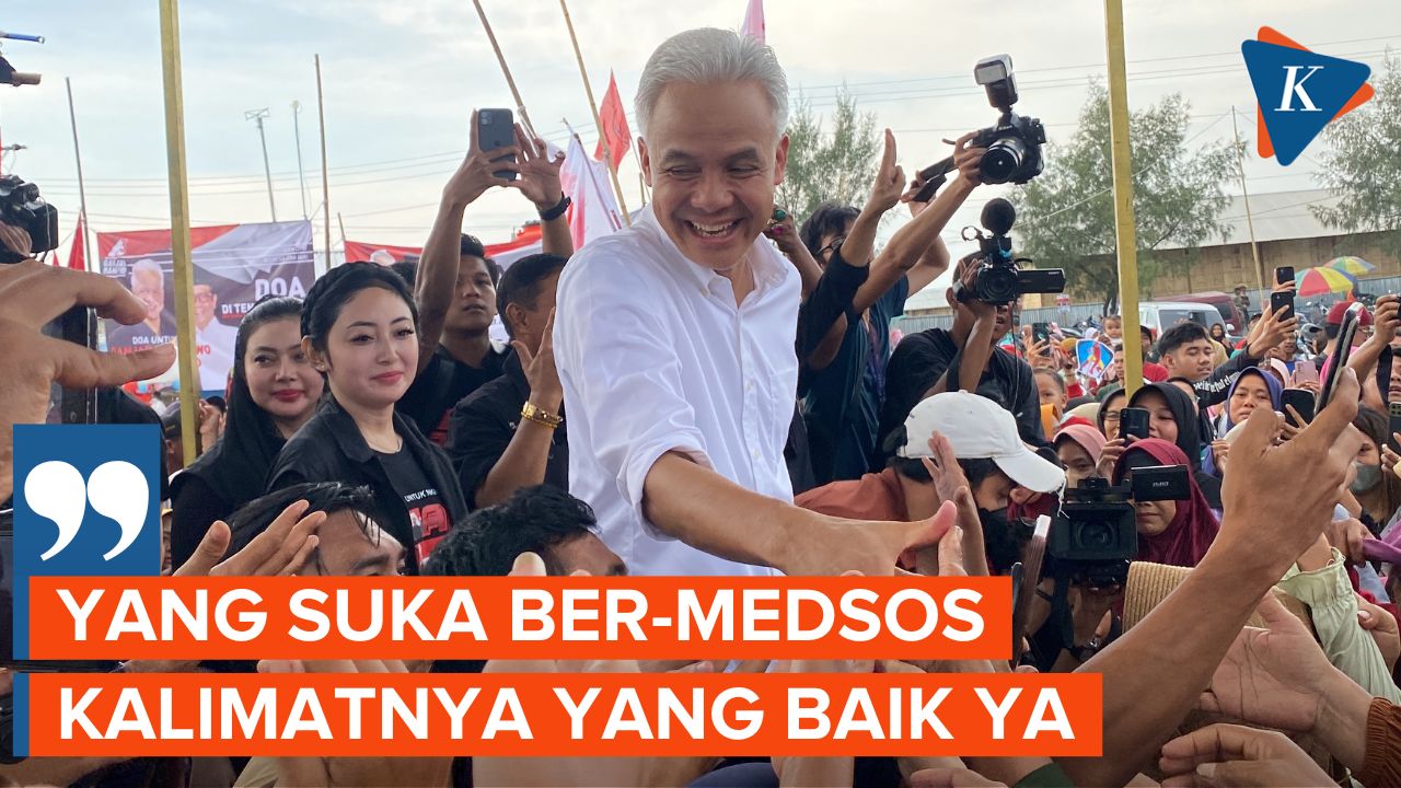 Video: Kampanye Di Brebes, Ganjar Imbau Warga Bijak Ber-medsos Dan ...