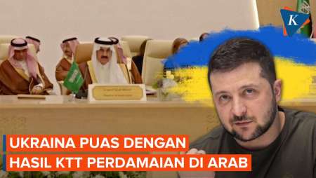 Ukraina Puas dengan Hasil KTT Perdamaian Arab Saudi