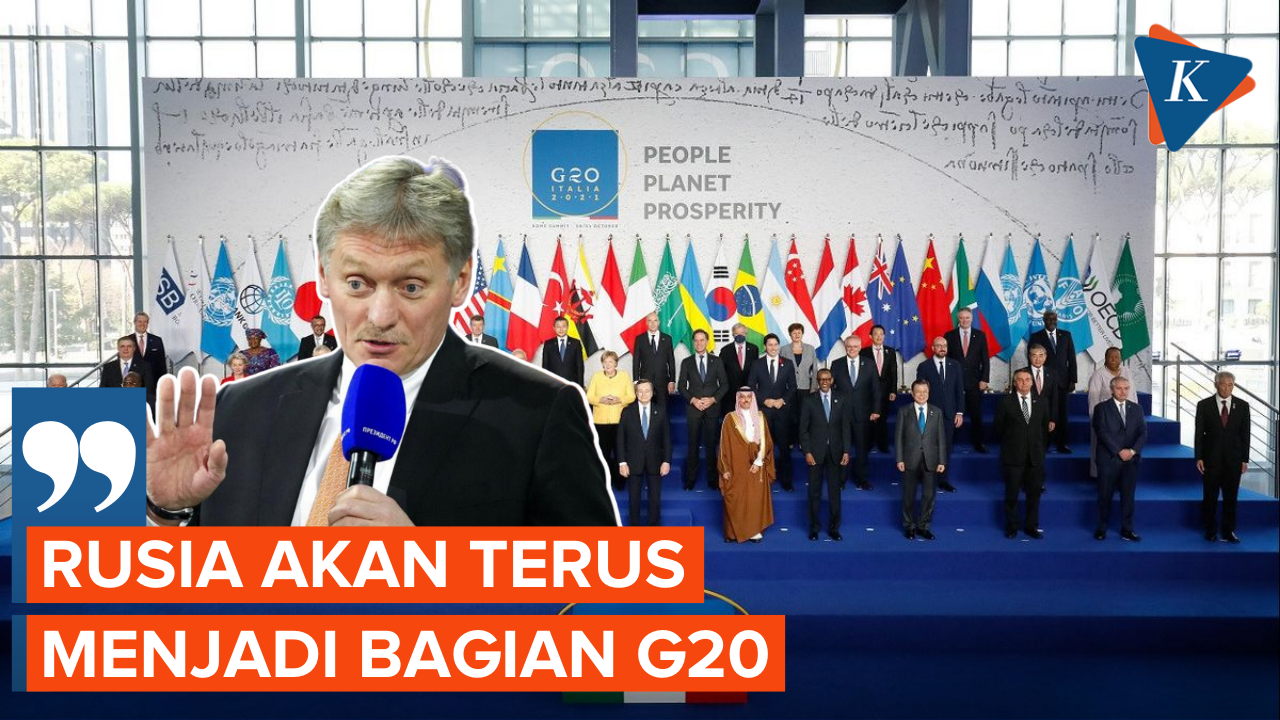 Peskov: Rusia Terus Menjadi Bagian dari G20