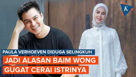 Paula Verhoeven Diduga Selingkuh Jadi Alasan Baim Wong Gugat Cerai