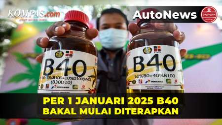 Pemerintah Memastikan B40 Diterapkan 1 Januari 2025