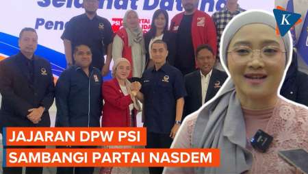 PSI Sambangi Nasdem, Bahas Koalisi Jelang Pilkada Jakarta?