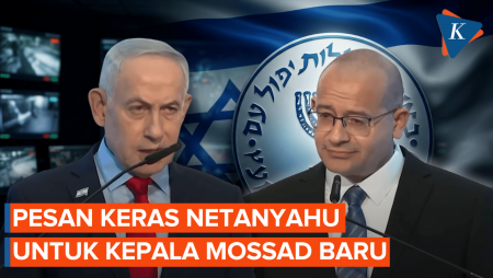 Netanyahu "Bernafsu" Lenyapkan Iran, Ini Pesannya Untuk Kepala Mossad Baru