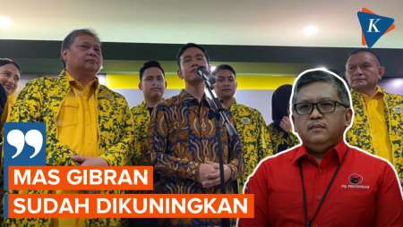 Isu Gibran Masuk Golkar, Hasto Membenarkan