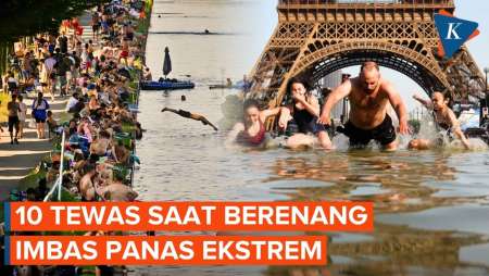 Dinginkan Badan Saat Panas Ekstrem, 10 Orang Jerman Tewas Saat Berenang