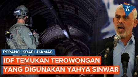 IDF Temukan Terowongan Terbesar Hamas di Gaza Utara, Diduga Mengarah ke Israel