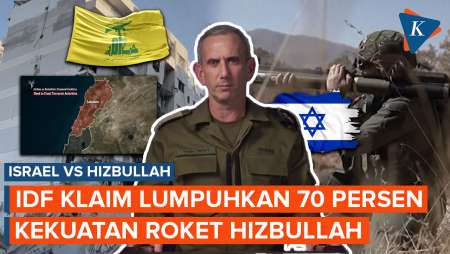 Israel Klaim Lumpuhkan 70 Persen Kemampuan Roket dan Bongkar Jaringan Keuangan Hizbullah