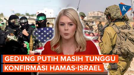 Hamas-Israel Sepakat Gencatan Senjata 60 Hari, AS: Kami Masih di Tengah Proses