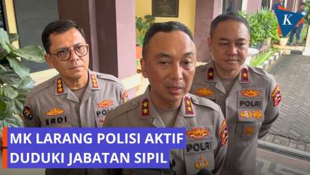 Respons Polri Soal Putusan MK Larang Polisi Aktif Duduki Jabatan Sipil