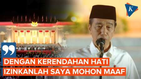 Minta Maaf di Acara Zikir Nasional, Jokowi: Saya Bukan Manusia Sempurna