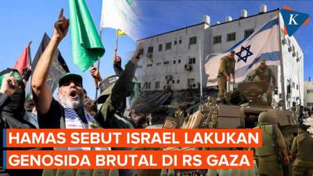 Hamas Sebut Israel Lakukan Genosida Brutal di Rumah Sakit Gaza