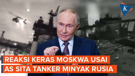 Respons Keras Moskwa Setelah AS Sita Kapal Tanker Minyak Rusia Terkait Venezuela