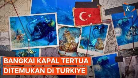 Bangkai Kapal Berusia 4.700 Tahun Ditemukan Di Turkiye, Diklaim Tertua Di Dunia