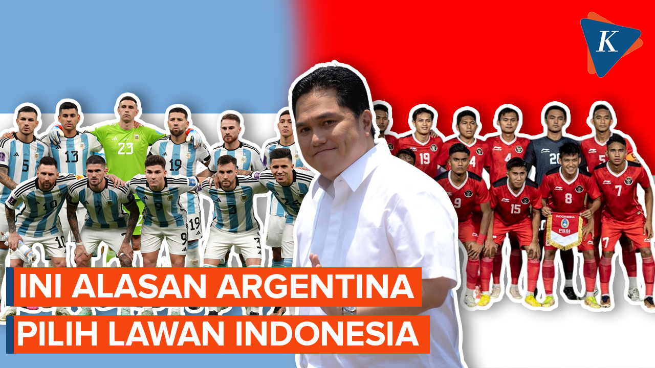 Alasan Argentina Pilih Indonesia Jadi Lawan di FIFA Match Day