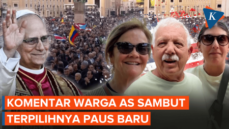 Reaksi Warga AS Usai Terpilihnya Paus Leo XIV, Paus Pertama dari Amerika