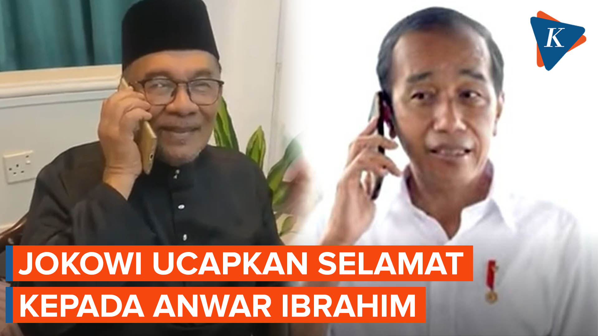 Telepon Anwar Ibrahim, Jokowi Orang Pertama Ucapkan Selamat kepada PM Baru Malaysia