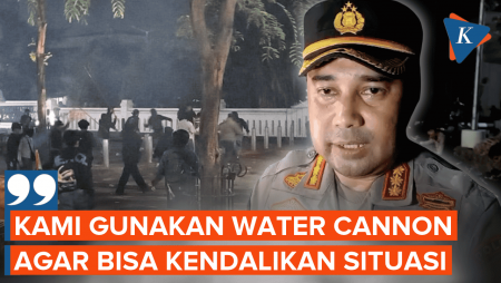 Polisi Tembakkan Gas Air Mata di Demo Jogja, Sebut Massa yang Ricuh Ganggu Fasilitas Publik