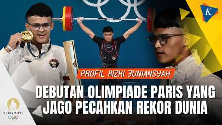 Profil Rizki Juniansyah, Lifter Pertama Indonesia Peraih Emas Olimpiade