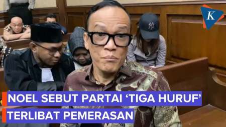 Noel Ebenezer Beri Kode Partai Tiga Huruf Terlibat Kasus