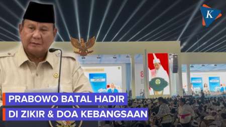 Alasan Prabowo Tak Hadiri Zikir dan Doa Kebangsaan Monas