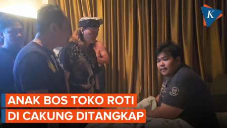 Momen Penangkapan Anak Bos Toko Roti di Cakung yang Aniaya Karyawan