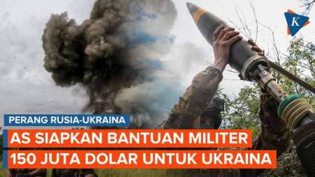 AS Siapkan Paket Bantuan Militer Baru Senilai 150 Juta Dolar untuk Ukraina