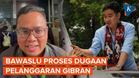 Gibran Diduga Melanggar Pemilu Saat Kampanye di Ambon, Bawaslu: Masih Diproses