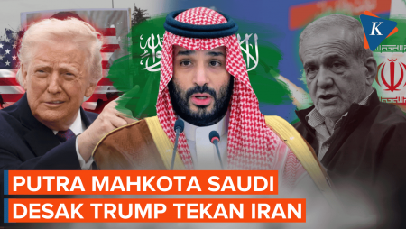 Putra Mahkota Saudi MBS Disebut Desak Trump Tekan Iran